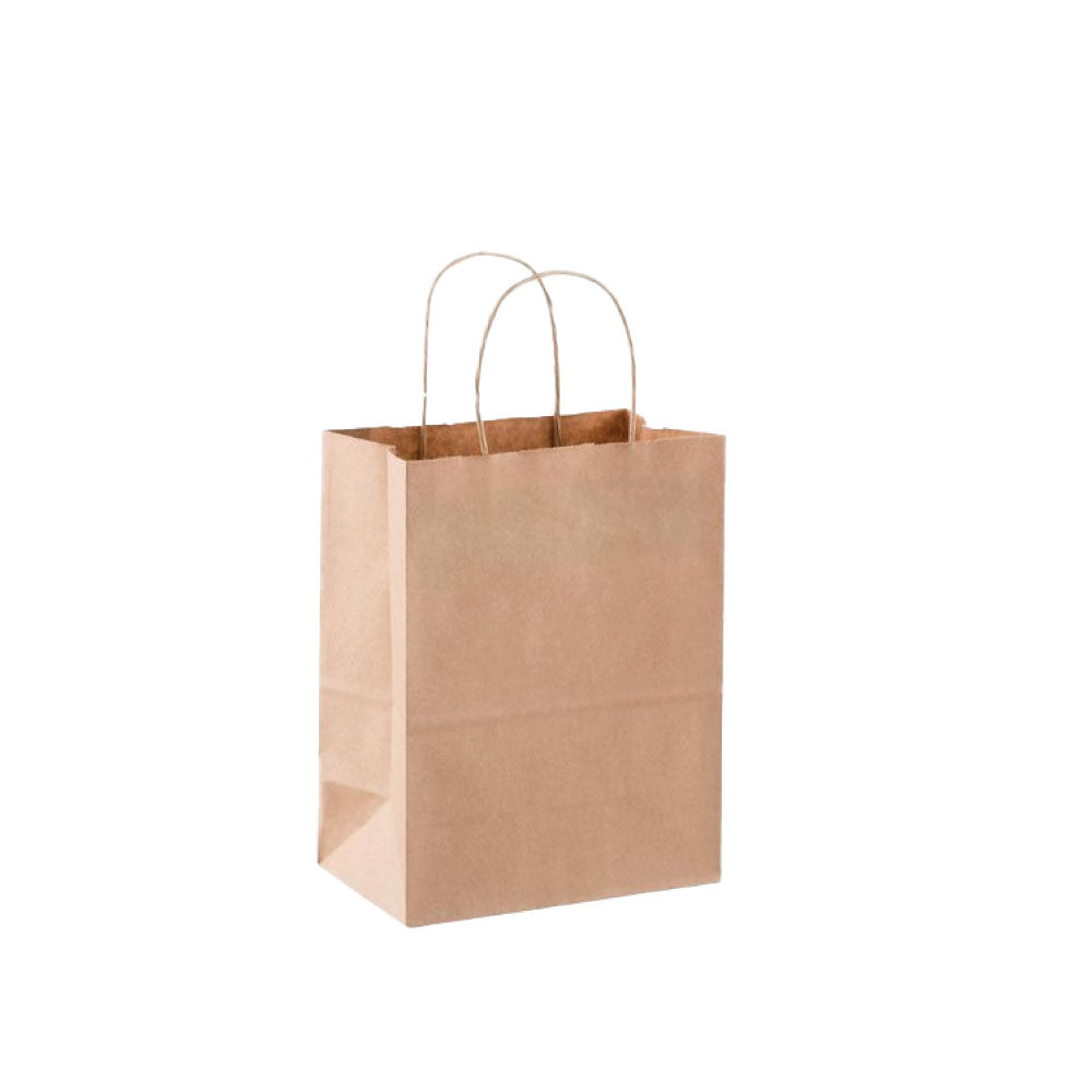 Brown Paper Bag 24X28X12CM Twisted Handle