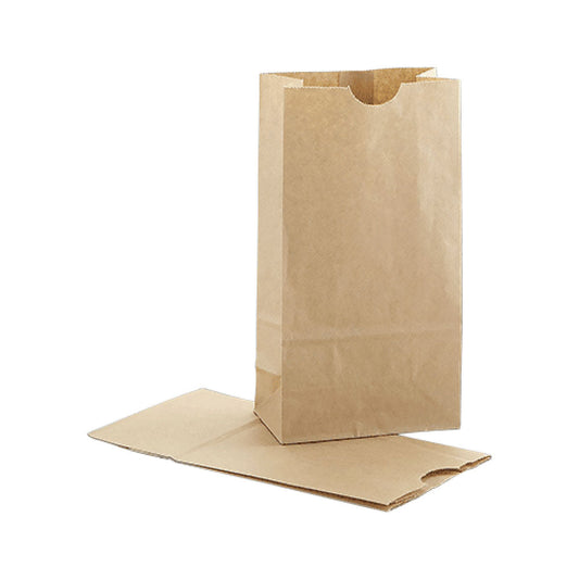 SOS Kraft Paper Bag 8 Brown 15X10X32.5CM 1X1000 Pieces - Your One Stop Solution UAE