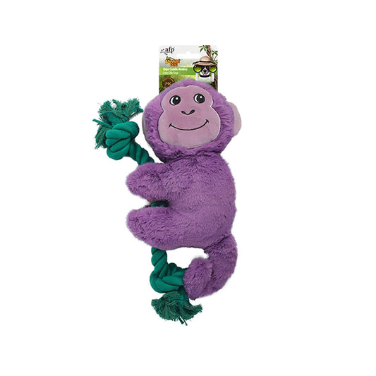 ALL FOR PAWS afp- Safari Rope Cuddle Monkey
