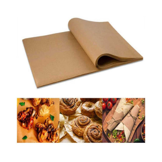 Sandwich Grease Proof Paper Brown Wrap 1000 Pieces