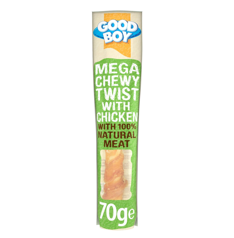GOOD BOY ARM Mega Chewy Twist with Chicken 70g