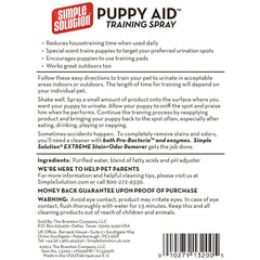 Simple Solution Puppy Aid Training Spray 500ml
