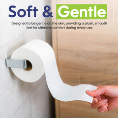 Toilet Roll Tissue – 200 Sheets (10 Rolls x 1 Pkt) | Household & Commercial Tissue Paper