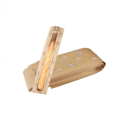 Paper Bag with Window – Brown | Durable Takeaway Paper Bag