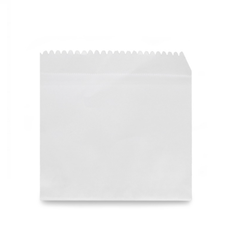Paper Cookie Pouches – Brown & White, 2-Side Open | Durable Disposable Packaging