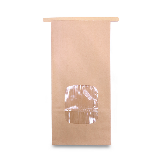 Brown Tin Tie Paper Bags – Small, Medium & Large | Premium Food Packaging Supplies