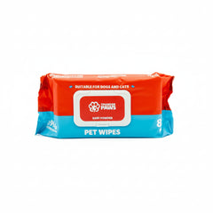 Thunder Paws Baby Powder Sanitary Pet Wipes Suitable for Cats and Dogs 80PCS