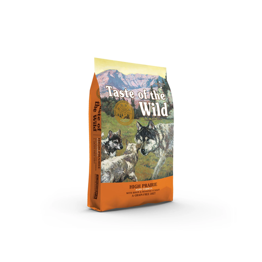 Taste of the Wild High prairie Puppy Recipe with Roasted Bison & Roasted Venison 12.7kg