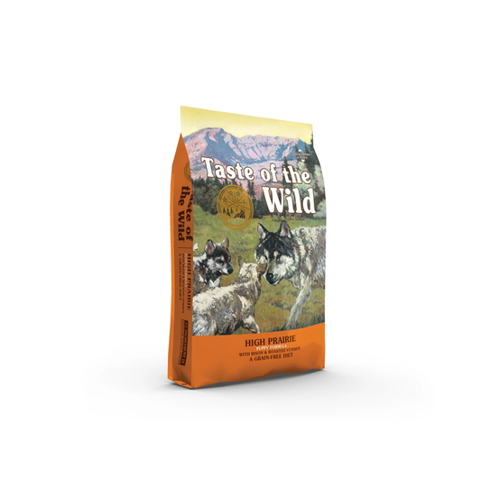 Taste of the Wild High prairie Puppy Recipe with Roasted Bison & Roasted Venison 2.27kg