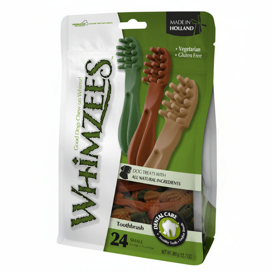 Toothbrush Star Small Mix Brown / Green / Orange (24pcs)