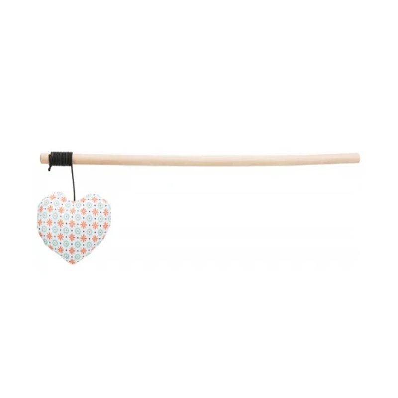 Trixie Playing Rod with Heart Catnip Toy for Cats