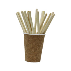 Bamboo Wooden Straw 6MM With Wrapped