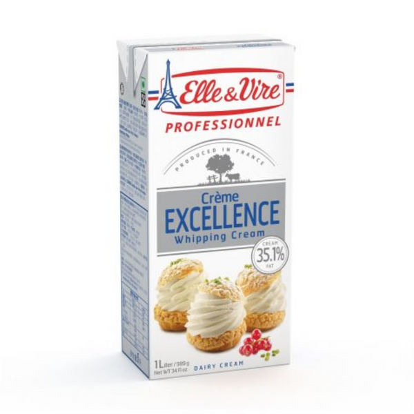 ELLE & VIRE CREAM WHIPPING 12X1LTR