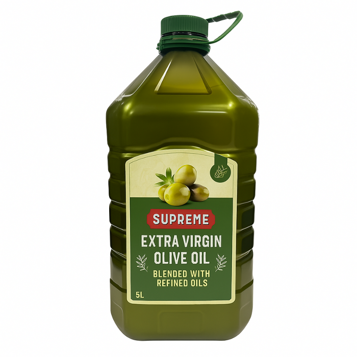 Supreme Extra Virgin Olive Oil  Blended with Refined Oils  5L
