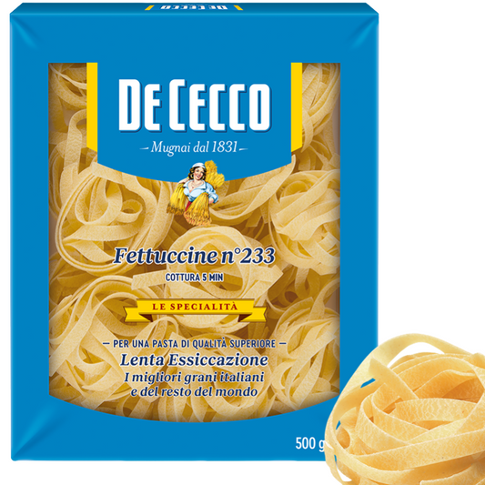 DeCecco Fettuccine Pasta, Italy - 500Gm