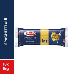 Barilla Spaghetti # 5 18 x 1 Kg