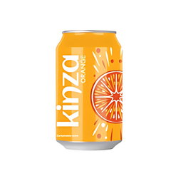 Kinza Orange 300ml Soft Drink – 24 Tin Pack