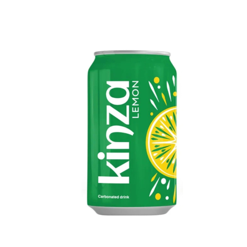 Kinza Carbonated Drink Lemon 24 x 300 ml
