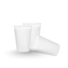 PP Frosted Juice Cup – 12oz | Semi-Transparent Disposable Cup | Food Packaging Supplies