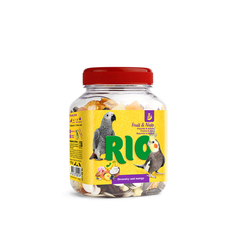 RIO Fruit and Nuts mix natural treats for birds 160g