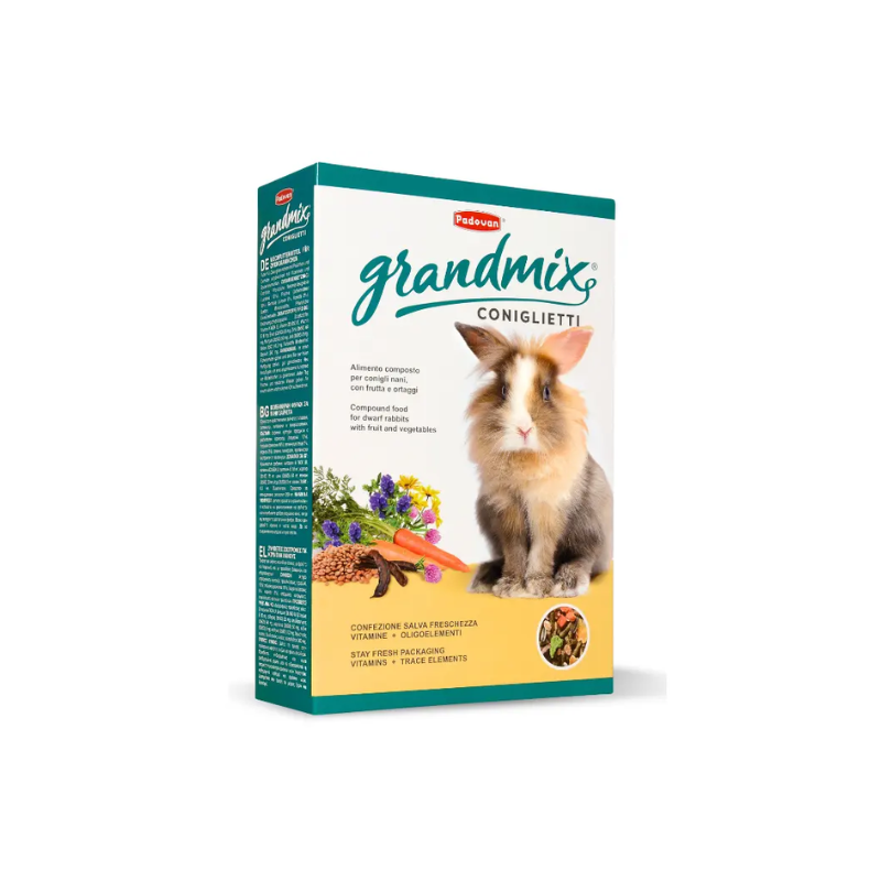 PADOVAN GRANDMIX CONIGLIETI(BUNNIES) FOR RABBIT 850G