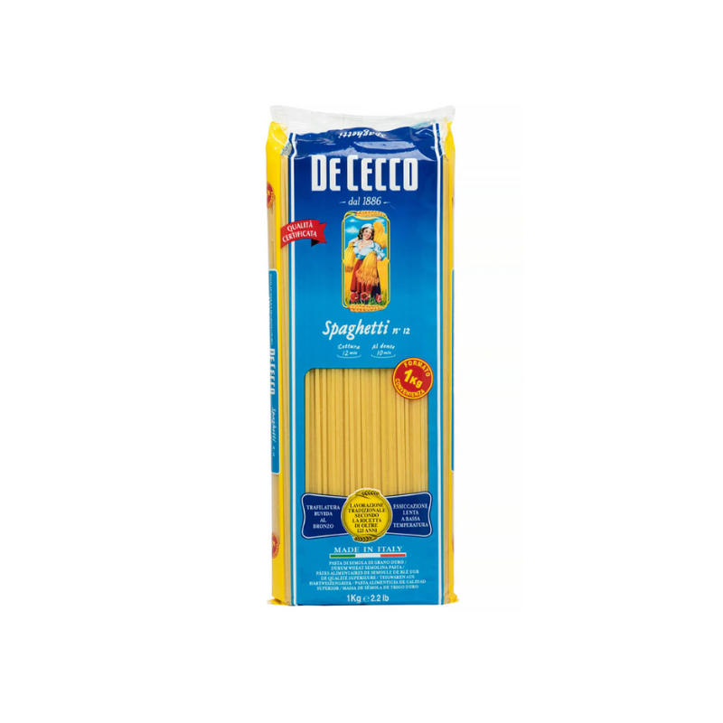DeCecco Pasta Spaghetti #12 - 1 KG