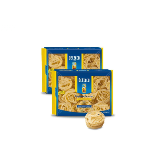 DeCecco Tagliatelle Pasta with Egg #304 – 500GM