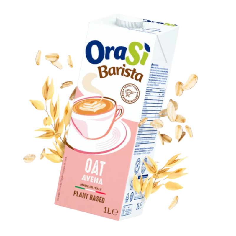 Orasi Oat Barista Plant-Based Milk – 12 x 1L