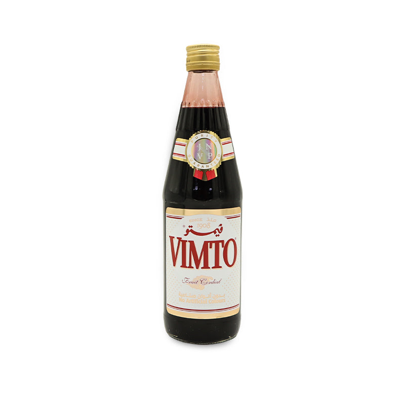 Vimto Fruit Cordial Syrup In Glass Bottle 650 ml