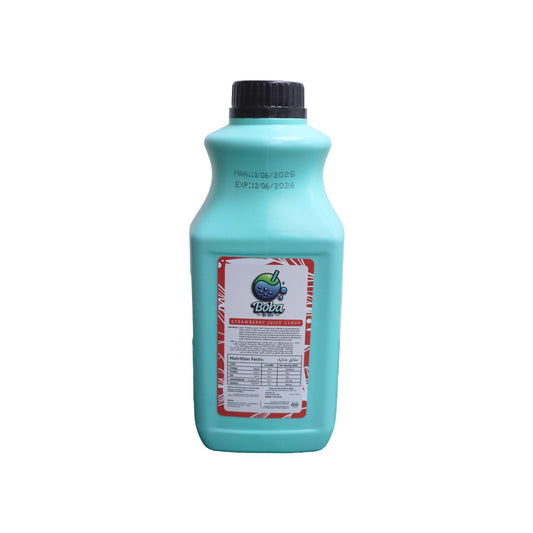 BOBA by ATF – Strawberry Fruit Syrup 1.9L | Bubble Tea & Beverage Flavoring