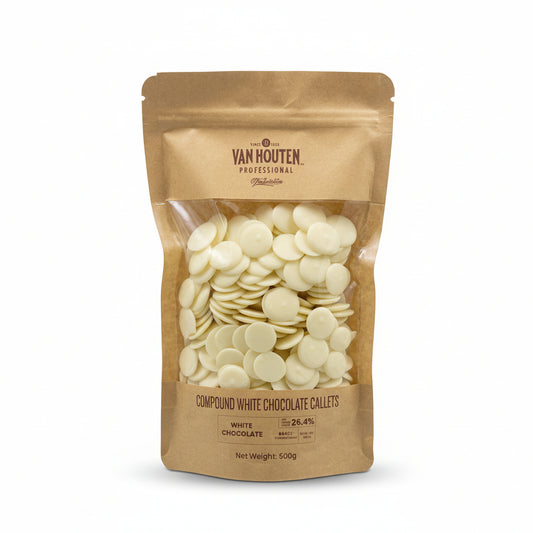 Van Houten White Chocolate Compound 500GRM