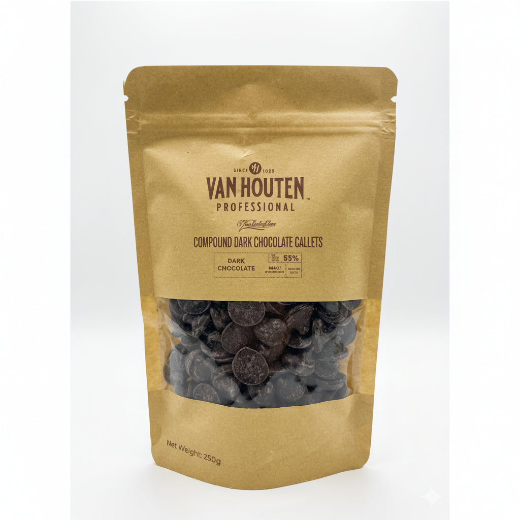 Van Houten Dark Chocolate Compound 250GRM
