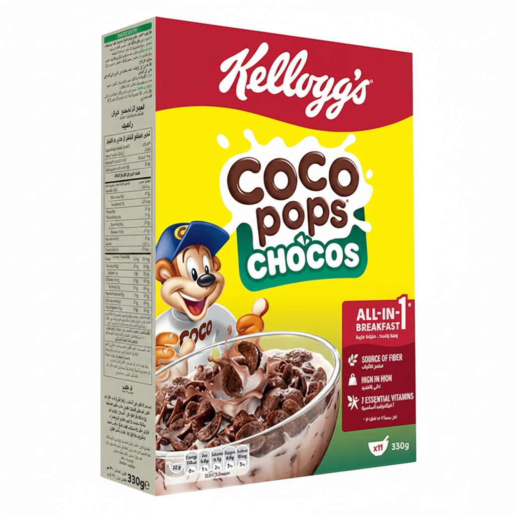 Kellogg's Coco Pops Chocos 330 grm (Exp Date: 29-07-26)