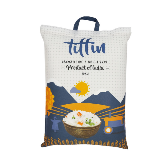 TIFFIN 1121 SELLA XXXL BASMATI RICE 10 KG (INDIA)