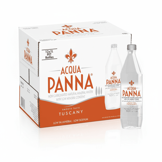 Acqua Panna Still Water Pet Bottle 1ltr - SNH Packing