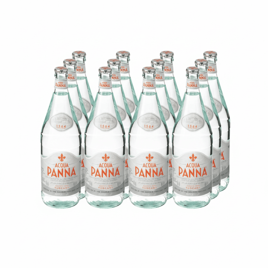 acqua panna water glass bottle 1ltr x 12 Bottles - SNH Packing