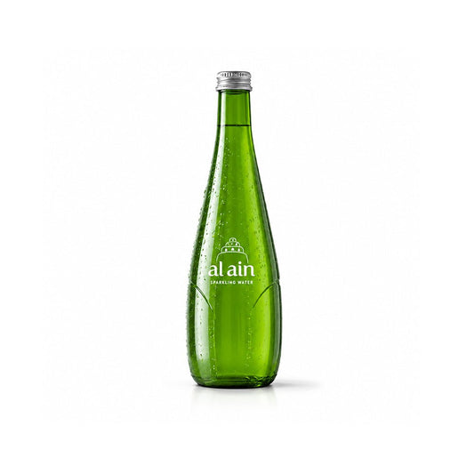Al Ain Sparkling Water Glass Bottle 330ML Pack of 6 - SNH Packing