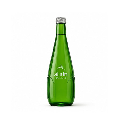 Al Ain Sparkling Water Glass Bottle 750ML Pack of 6 - SNH Packing