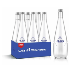 AL AIN WATER STILL GLASS BOTTLE 750ML