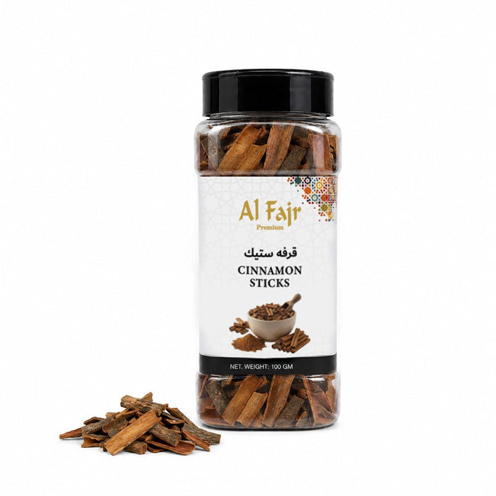 Al Fajr Cinnamon Sticks 100g Whole Cinnamon Spice for Cooking
