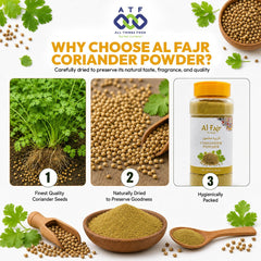 Al Fajr Coriander Powder 250g Ground Coriander Spice for Cooking - SNH Packing