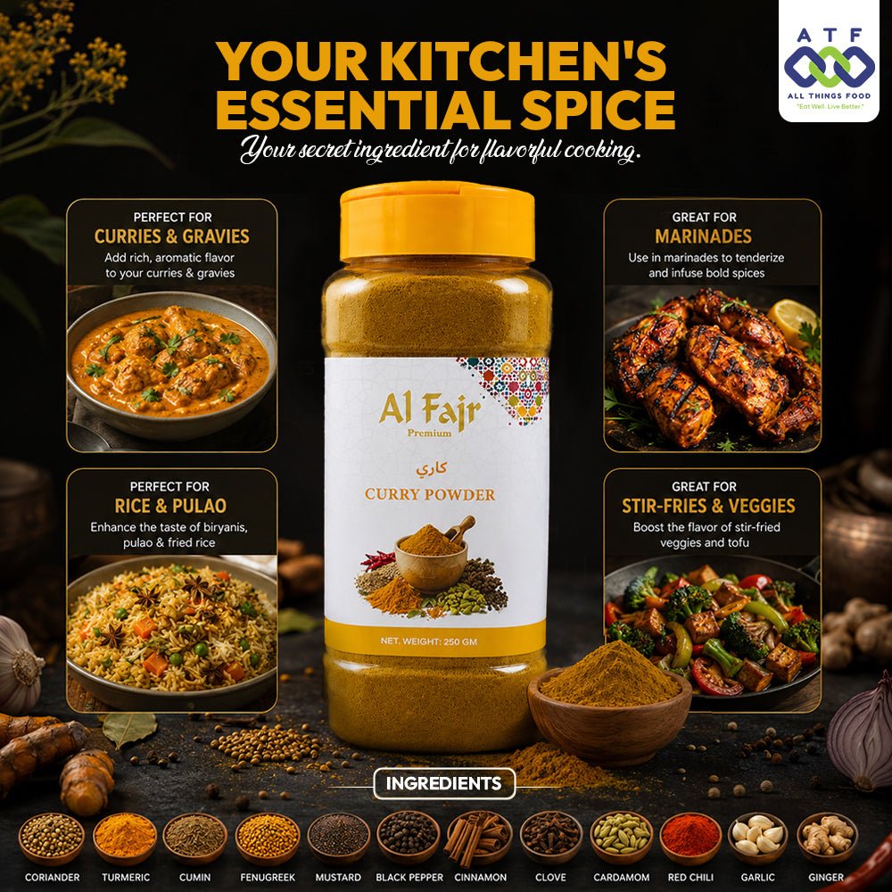 Al Fajr Curry Powder 250g Aromatic Curry Spice Blend - SNH Packing
