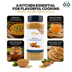 Al Fajr Fenugreek Seeds 350g Whole Fenugreek Spice - SNH Packing