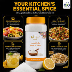 Al Fajr Lemon Salt 435g Citrus Flavour Seasoning - SNH Packing