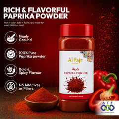 Al Fajr Paprika Powder 235g Ground Paprika Spice for Cooking - SNH Packing