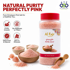 Al Fajr Pink Salt 490g Himalayan Style Salt for Cooking - SNH Packing
