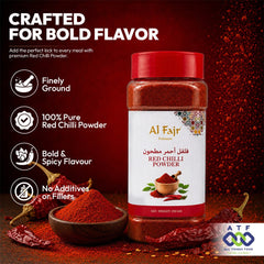 Al Fajr Red Chilli Powder 250g Ground Chilli Spice for Cooking - SNH Packing