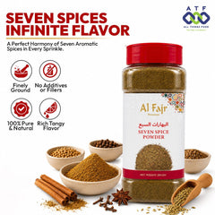 Al Fajr Seven Spice Powder 250g Mixed Spice Blend for Cooking - SNH Packing