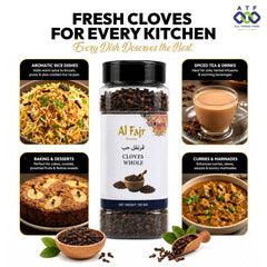 Al Fajr Whole Cloves 150g Aromatic Clove Spice for Cooking - SNH Packing
