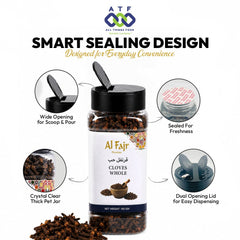 Al Fajr Whole Cloves 150g Aromatic Clove Spice for Cooking - SNH Packing